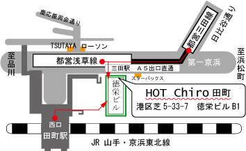 港区 スポーツ障害 カイロプラクティック HOT Chiro(ホットカイロ)田町
